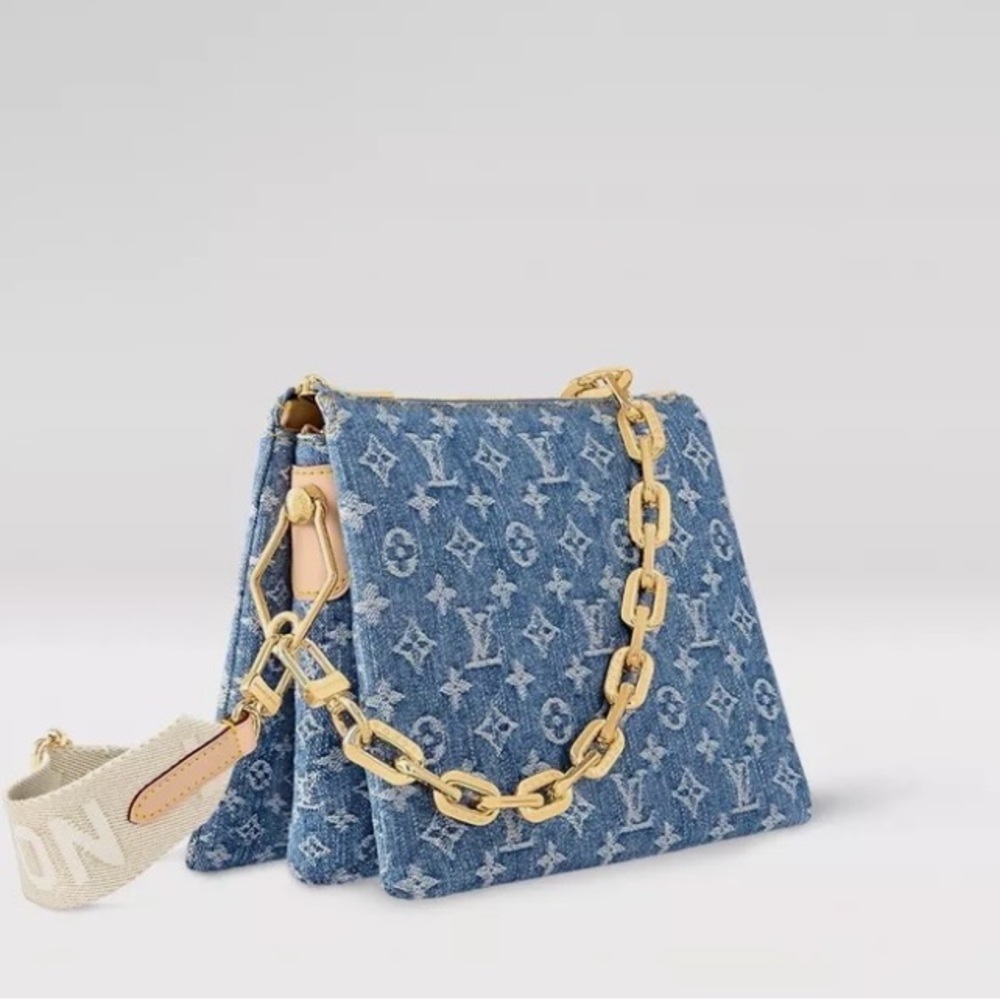 Louis Vuitton High Coussin PM Monogram Denim Limited Edition M24564 💯 Authentic
